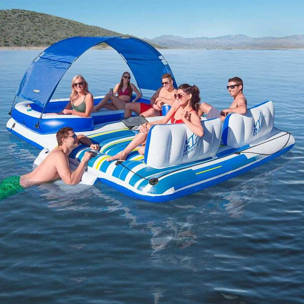 Bestway Tropische Brise Schwimmende Insel 389x274 cm 43105, 92110