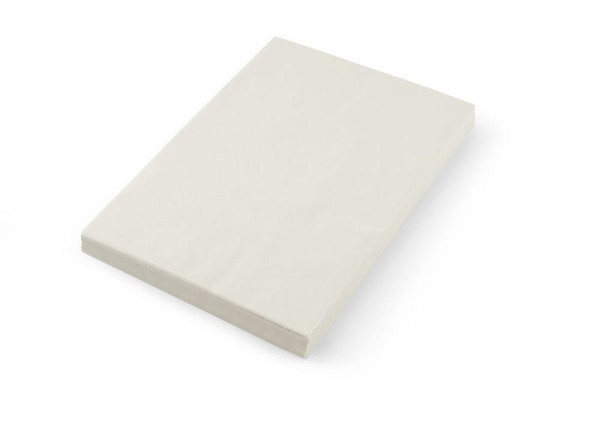 Hendi Fettdichtes Einschlagpapier neutral - VE: 500 Stück, 263 mm, 678213