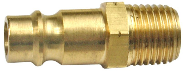 SW-Stahl Druckluft-Stecknippel, 1/2" Außengewinde, 25086L