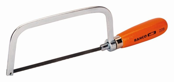 Bahco Metallsägebogen, Junior, 150 mm, Drehgriff zum Spannen des Blattes, Bulk-Verpackung, 228-BULK