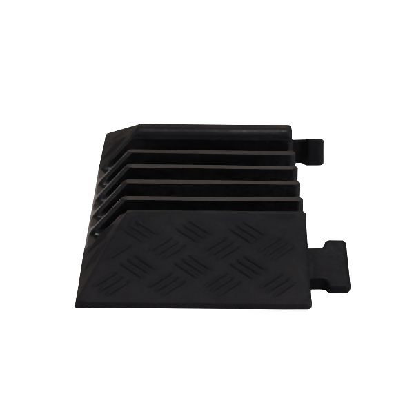 CRASH STOP Anfangsstück für Kabelbrücke, 5 Kanäle, 200D5KA