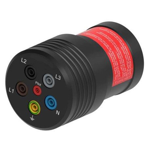 HT Instruments CEE-63A Messadapter (CEE 5 Pol Stecker mit 5 Anschlussbuchsen), 2002955