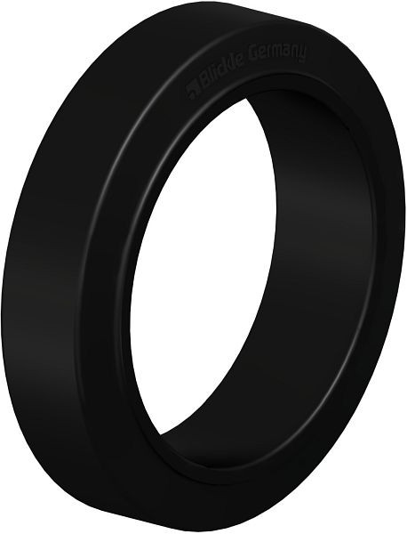 Blickle BEV 300x75/220-ZDG Bandage / Reifen aus Elastik-Vollgummi, Schwarz, 146746