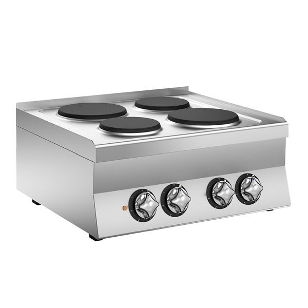 Mareno M1-600 Elektroherd mit 4 Kochplatten, 70cm, Voltage / Leistungsaufnahme: 400V / 8,2kW, 161.016