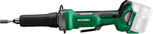 HiKOKI Geradschleifer (Paddle Schalter) (Brushless), ohne Akku, ohne Ladegerät, GP18DB (Basic) (Transportkoffer), GP18DBW5Z