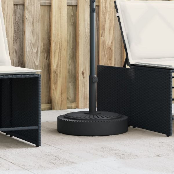 vidaXL Sonnenschirmständer für Ø38/48 mm Mast 25 kg Rund, 4007981