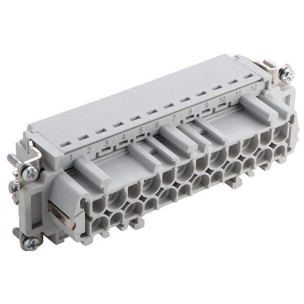 LAPP Einsatz mit Push-In Anschluss EPIC® H-BE 24 BP 25 - 48, VE: 5 Stück, 44423211