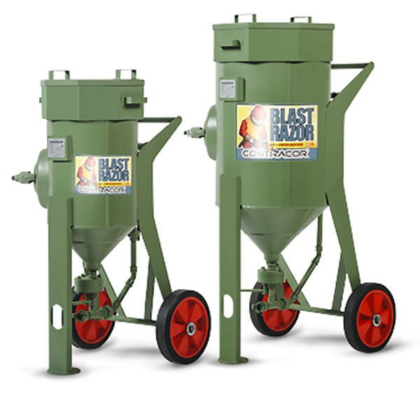 Contracor Sandstrahlgerät, 50-Liter, Basisausführung mit manueller Bedienung, 10400401