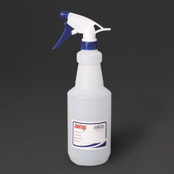 Jantex farbkodierte Sprühflasche blau 750ml, CD817, 5050984443190