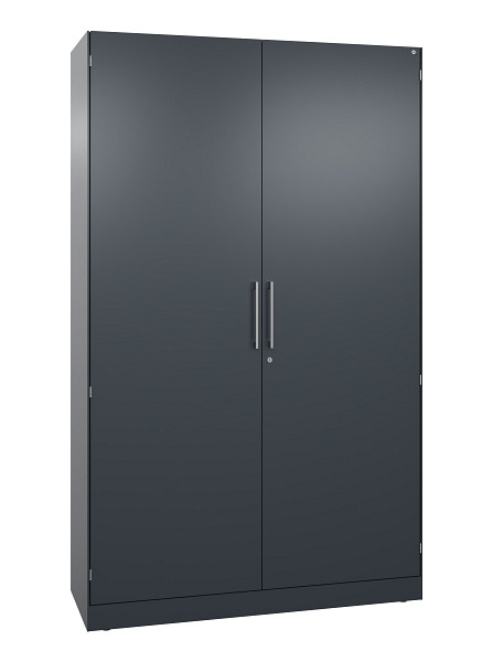 C+P Flügeltürenschrank Asisto, H1980xB1200xT435mm, 7016/7016, 141001-000 S10258