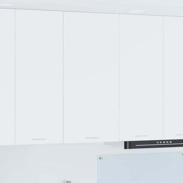 vidaXL Hängeschrank mit Regal Riga Weiß 50 x 31 x 100 cm Holzwerkstoff, 884346