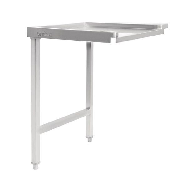 Vogue Tisch für Haubenspülmaschine links 60cm, Selbstmontage, GJ533