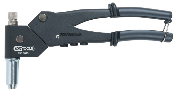 KS Tools Handnietzange 360° drehbarer Kopf, 150.9619, 4042146196625