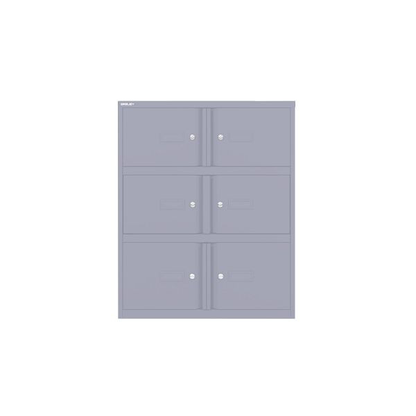 Bisley Essentials Office Locker, Höhe 1000-1024 x Breite 800 x Tiefe 470 mm, 656 lilac, YELD0810656