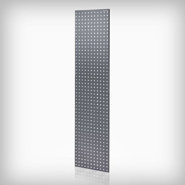 Jan Nowak Lochplatte für Regal anthrazit: JOHNNY, 1800 x 20 x 420 mm, VE: 2 Stück, 2183