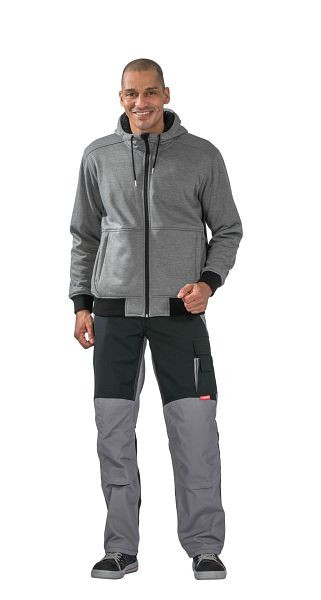Planam Outdoor Iceland Hoodie, grau, Größe 5XL, 3055072