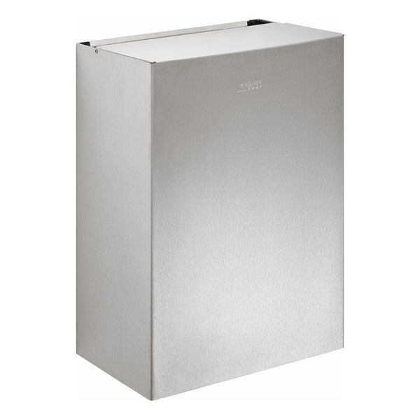 Wagner EWAR Hygiene-Abfallbehälter 12l mit Papier-Hygienebeutelspender WP140, farbige Kunststoff-Pulverbeschichtung, 728087