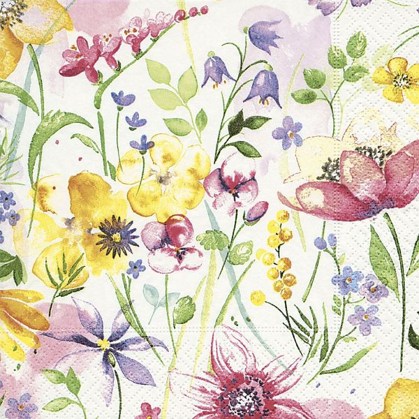 PAPER+DESIGN Lunchservietten Flora - 33 x 33 cm, VE: 20 Stück, 200681