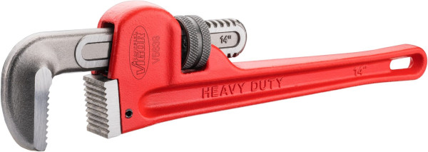 VIGOR Rohrzange, Grobe Backenverzahnung, V5639, 4047728075589