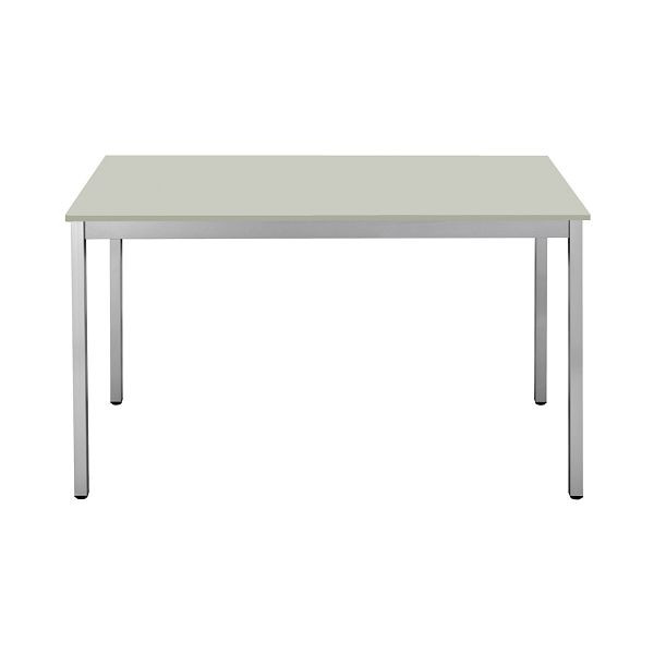 Bisley Mehrzwecktisch, Breite 1600 mm, Tiefe 800 mm, 25mm Tischstärke, 300 aluminium x G grau, MTC251608G300