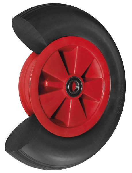 VARIOfit Pannensicheres Rad, 390 x 90 mm, schwarz, lug-390.003