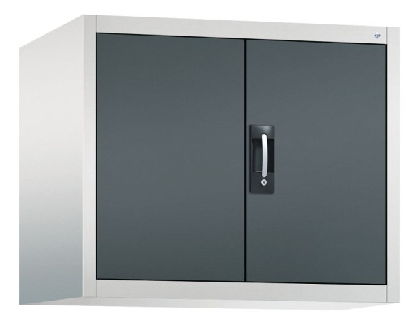 C+P Aufsatzschrank Acurado, H790xB930xT600mm, Farbe: Lichtgrau / Anthrazitgrau, Muldengriff, 9295-009 S10010