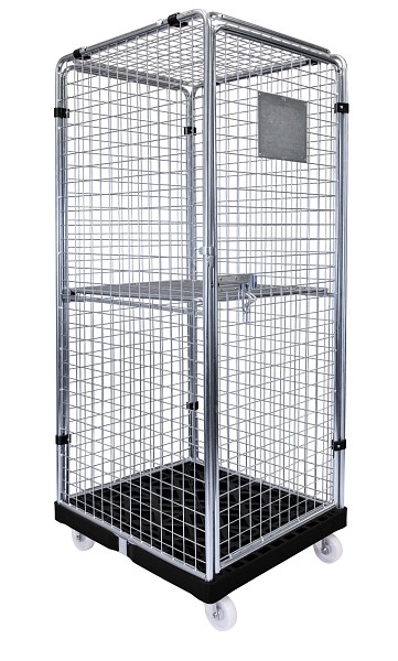 Pilsl Rollbehälter SAFE 1640 mm schwarz verzinkt, 1040000013