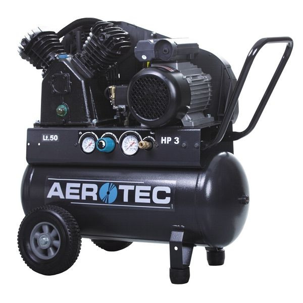 AEROTEC Druckluft Kolbenkompressor ölgeschmiert 230 Volt, 450-50 CT 3 TECH, 2013280-PS