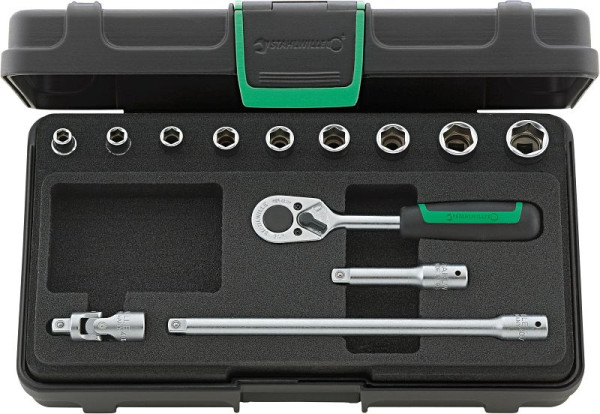STAHLWILLE Steckschlüssel-Garnitur Nr.40a/9/4 6,3 mm (1/4") 13-teilig, 96015107