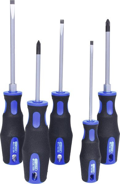 KS Tools ERGOTORQUEplus Schraubendreher-Satz, 5-teilig, 159.0005