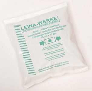 LEINA-WERKE Sofort-Kälte-Kompresse, 15 x 17 cm, 44053, 4011166440537
