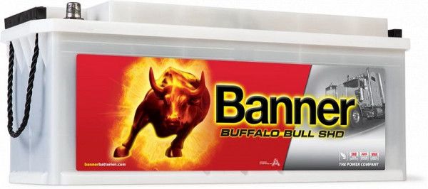 Banner Buffalo Bull SHD Batterie 635 44, Erstausrüsterqualität (Super Heavy Duty), 018635440101