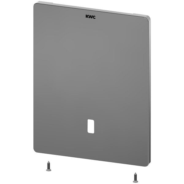 KWC Edelstahlabdeckplatte, F5, 190x245 mm, Sensorhalterung, mit Befestigungsschrauben, 3600008854