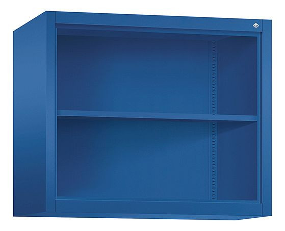 C+P Aufsatzregal Acurado, H790xB930xT400mm, Farbe: Enzianblau, 9165-000 S10004