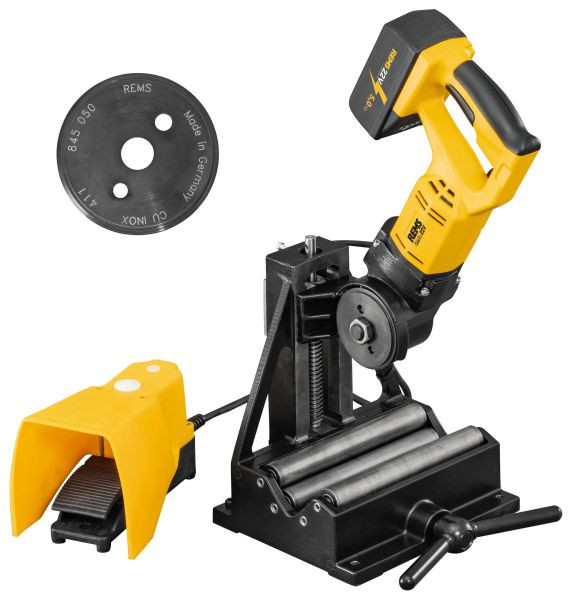 REMS Cento 22V Basic + REMS Schneidrad Cu-INOX, 845X04 R220