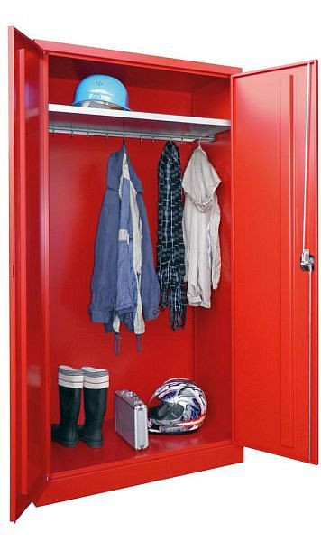 Pavoy Flügeltürenschrank 1950/600/1000, Drehgriff, durchgehender Hutboden gepulvert, 1 Kleiderstange, 31315-100-601-910905