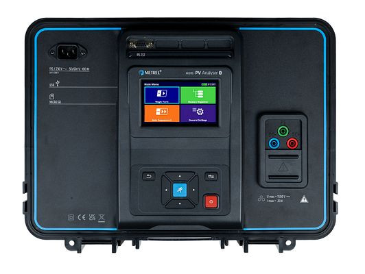 Metrel PV Analysegerät für 1500 V Photovoltaikanlagen Standard Set, MI 3115 ST, 20993735