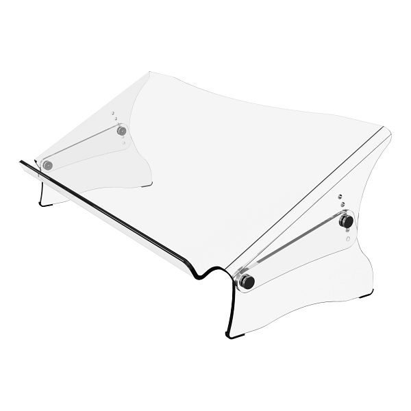 Portadocumenti Regolabile Dataflex ErgoDoc® - Acrilico Trasparente, Fino A A3, 6 Kg, Per Scrivanias - Foto 3