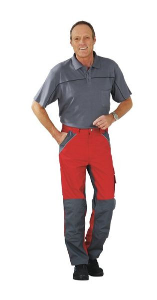 Planam Plaline Bundhose, rot/schiefer, Größe 24, 2517024