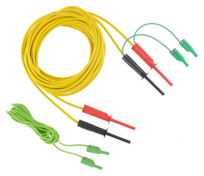 Metrel 10 kV-Prüfleitungsset + guard, 8 m, 2 Stück, S 2084