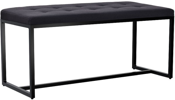 CLP Sitzbank Barci B Stoff, schwarz, 325059, 4255716336646