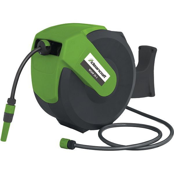 Cleancraft Wasserschlauchaufroller, WSAR 20-2 Wasserschlauchaufroller mit 20 Meter Schlauch, 7560120