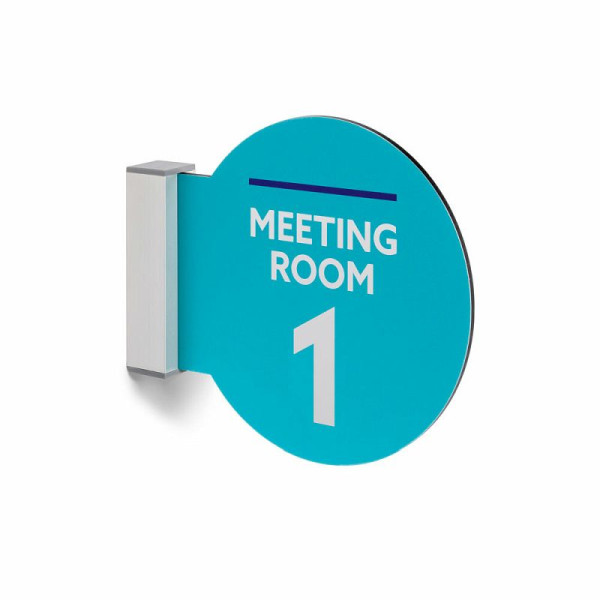 Showdown Displays Profit Bond Platte für WSC Rund 170 Profil 100mm Stärke 3mm Doppelseitiger Flachbettdruck, FB170R100WSC-BW3