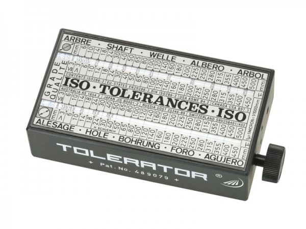 HELIOS PREISSER ISO-Toleranzschlüssel, TOLERATOR, 582120