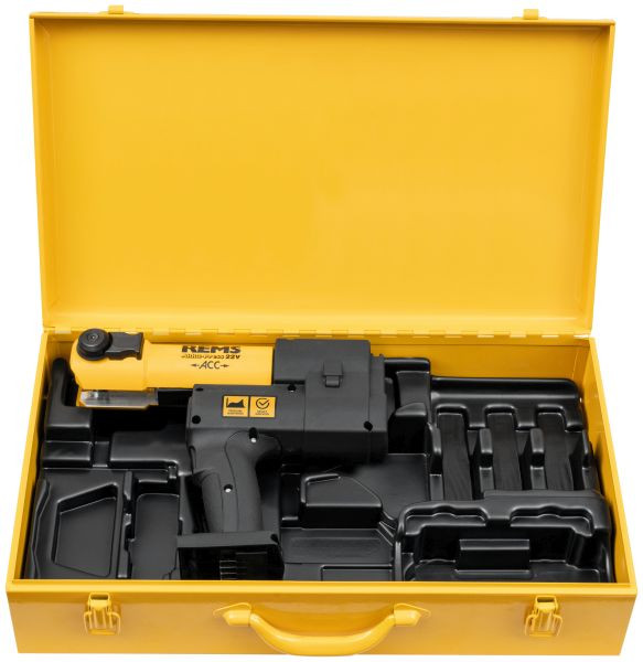 REMS Akku-Press 22V ACC Basic-Pack\P, mit Zwangsablauf und Pressdruck-Monitoring, 576001 R22