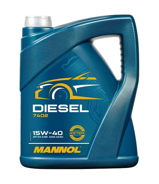 MANNOL Economy-Class-Motoröl 7402 Diesel 15W-40, VE: 5 l, MN7402-5
