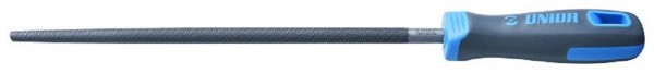 Unior Rundfeile mit Griff, Halbschlicht, 250 mm, 613015