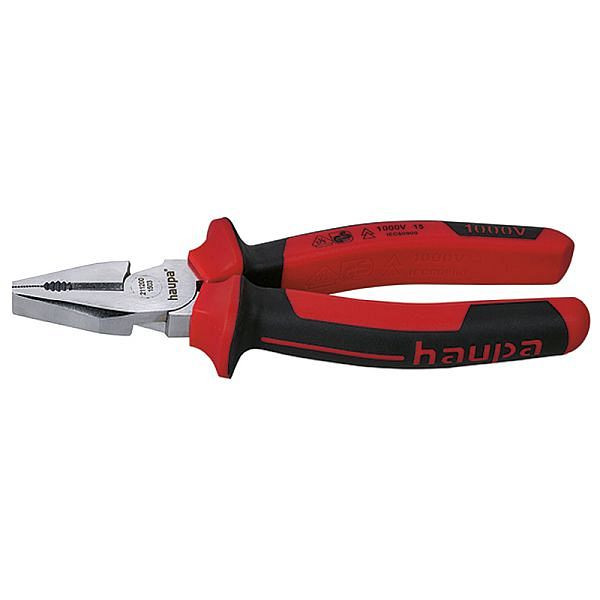 Haupa VDE-Kombizange 160 mm, gesteckte Hüllen, 211198, 4011923592905