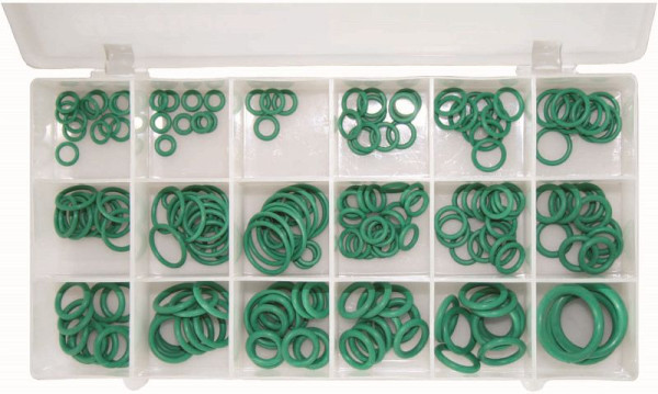 Kunzer HNBR O-Ring Set, 205-teilig, 7OS205, 4260174663937