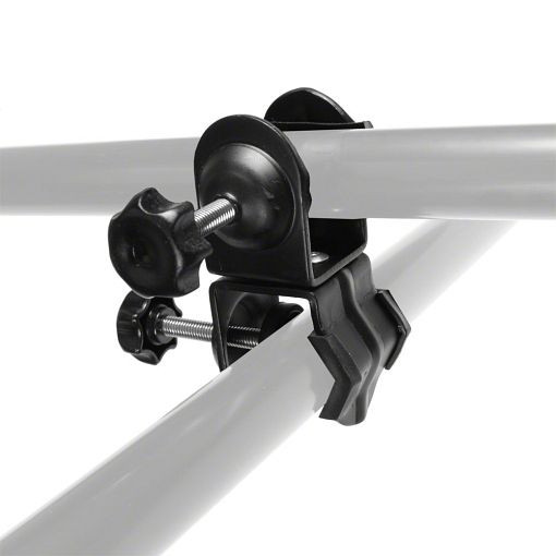 Walimex Doppel-Schraubklemme, Produktfarbe: Schwarz, 1016464, 4250234564649